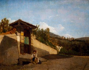 Pórtico de Villa Toscana, c.1861