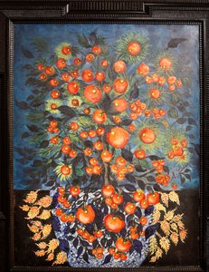 Manzanas y hojas 1928-30 de Seraphine Louis