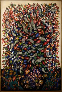 Flores y frutas, c.1920 de Seraphine Louis