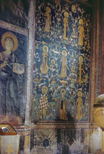 Árbol Genealógico de los Nemanjic, 1335-48 de Serbian School