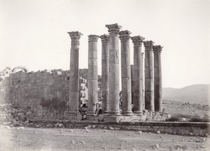 Templo de Artemisa desde el sureste, Jerash, 1867