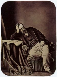 Alexander Herzen, escritor y pensador ruso, 1861 de Sergei Lvovich Levitsky