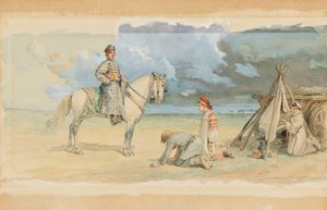 Llegada del boyardo de Sergei Sergeyevich Solomko