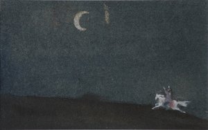 Ilustración de El cuento de la princesa muerta y los siete caballeros de Sergei Vasilievich Malyutin