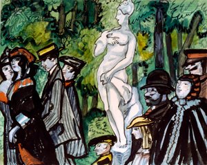 En el jardín de verano, siglo XX