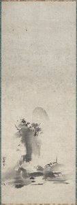 Haboku, paisaje de tinta salpicada de Sesshû Tôyô
