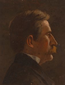 Perfil de un hombre de Severin Falkman