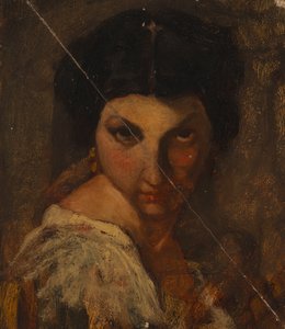El rostro de una mujer