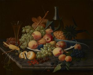 Bodegón con fruta