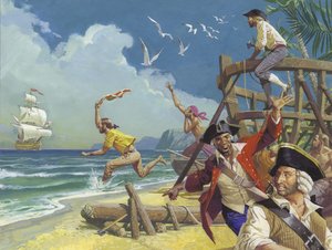 La vuelta al mundo del almirante Anson en 1740