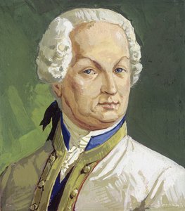 Conde Maximilian von Browne (gouache sobre papel) de Severino Baraldi