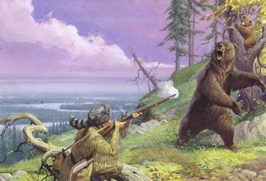 Daniel Boone abre el camino de las tierras vírgenes de Severino Baraldi