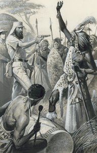 Samuel Baker (gouache sobre papel) de Severino Baraldi