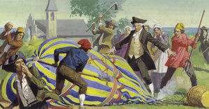 The Balloon Brothers (gouache sobre papel) de Severino Baraldi