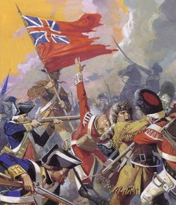 La batalla de Saratoga de Severino Baraldi