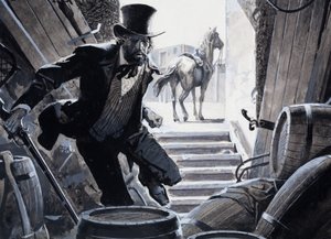 William Bent (gouache sobre papel) de Severino Baraldi