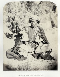 Hassan el Harbi, guía de Jebel Serbal, 1868