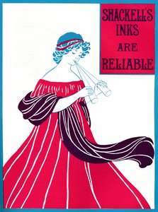 Las tintas de Shackell son confiables, 1907 de Shackell Edwards and Co