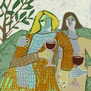 Acompañamientos para el vino al aire libre de Sharyn Bursic