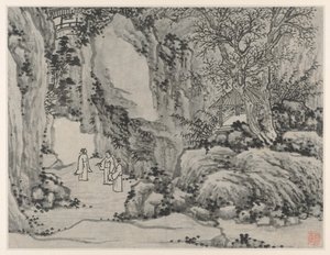 Doce vistas de la Colina del Tigre, Suzhou: El Manantial de la Espada, Colina del Tigre, después de 1490