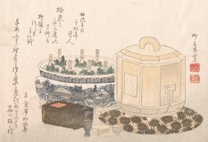 Porta-Fuego y Maceta, siglo XIX de Shinsai