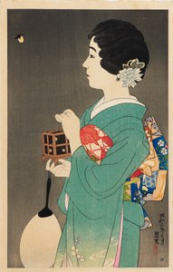 Cazando luciérnagas de Shinsui Ito