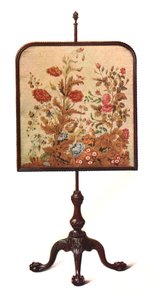 Pantalla de caoba, 1906 de Shirley Charles Llewellyn Slocombe