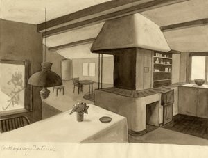 Interior contemporáneo de Shirley Markham