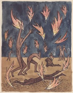 Lluvia de llamas, 1951