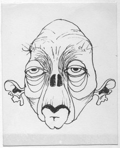 Rostro grotesco, 1952