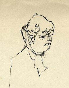 Cabeza de una mujer, 1953 de Shirley Markham
