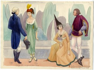 Traje histórico, 1951 de Shirley Markham