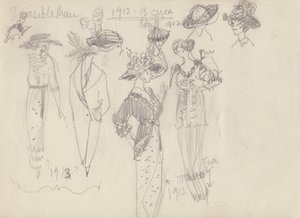 Traje histórico, c1950 de Shirley Markham