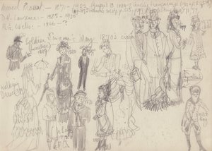 Traje histórico, c1950 de Shirley Markham