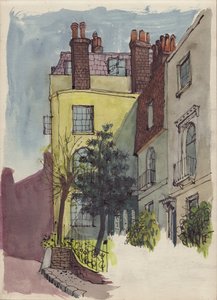 Casas en Hampstead, c1950 de Shirley Markham