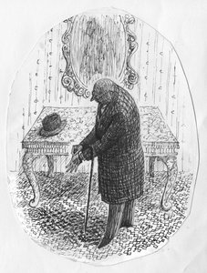 Hombre quitándose los guantes, 1952 de Shirley Markham