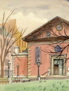 Iglesia de San Pablo, Covent Garden, c1951 de Shirley Markham
