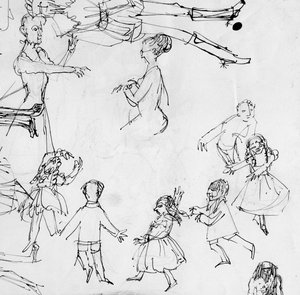 Estudio para clase de baile, c1950 de Shirley Markham