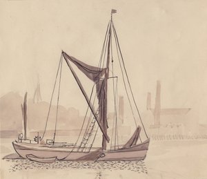 Barcaza del Támesis de Shirley Markham