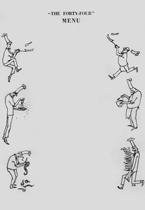 Menú del restaurante The Forty-Four, c. 1955 de Shirley Markham