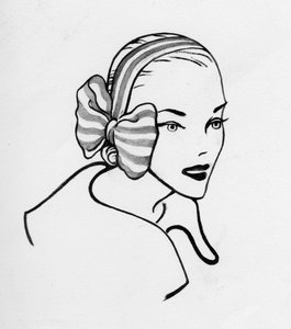 Mujer con arco, c1950