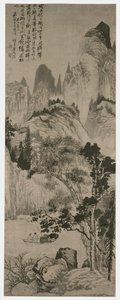 Paisaje para Yongweng, dinastía Qing, c.1687-90 (tinta sobre papel)