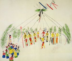 La danza del sol Shoshone de Shoshone Katsikodi School