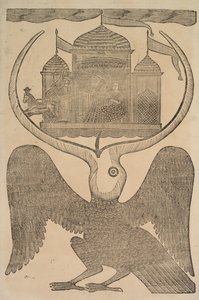 Jatayu Ramaa, pájaro mítico impide el carro de Ravana, tratando de evitar el secuestro de Sita, 1800s de Shri Gobinda Chandra Roy