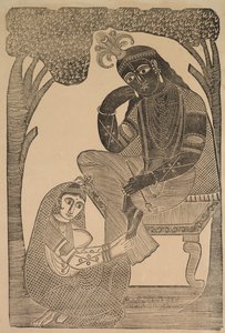 Radha Stroking Krishna