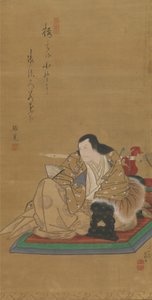 Retrato del Actor Arashi Rikan I, ca. 1812. de Shunkosai Hokushu
