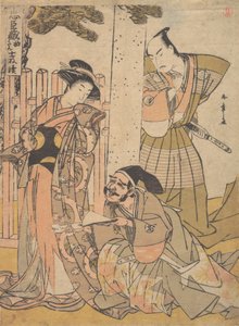 Chuban del drama Chushingura, finales del siglo XVIII de Shunsho
