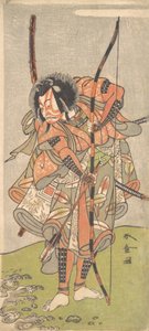 Actor de Kabuki Ichikawa Ebizo III Ichikawa Danjuro IV de Shunsho
