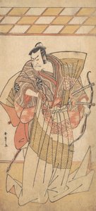 El primer Nakamura Nakazo como un hombre de alto rango vestido con Naga-Bakama, ca. 1781