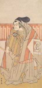 El primer Nakamura Nakazo en el papel de Kudo Suketsune, probablemente 1775 de Shunsho